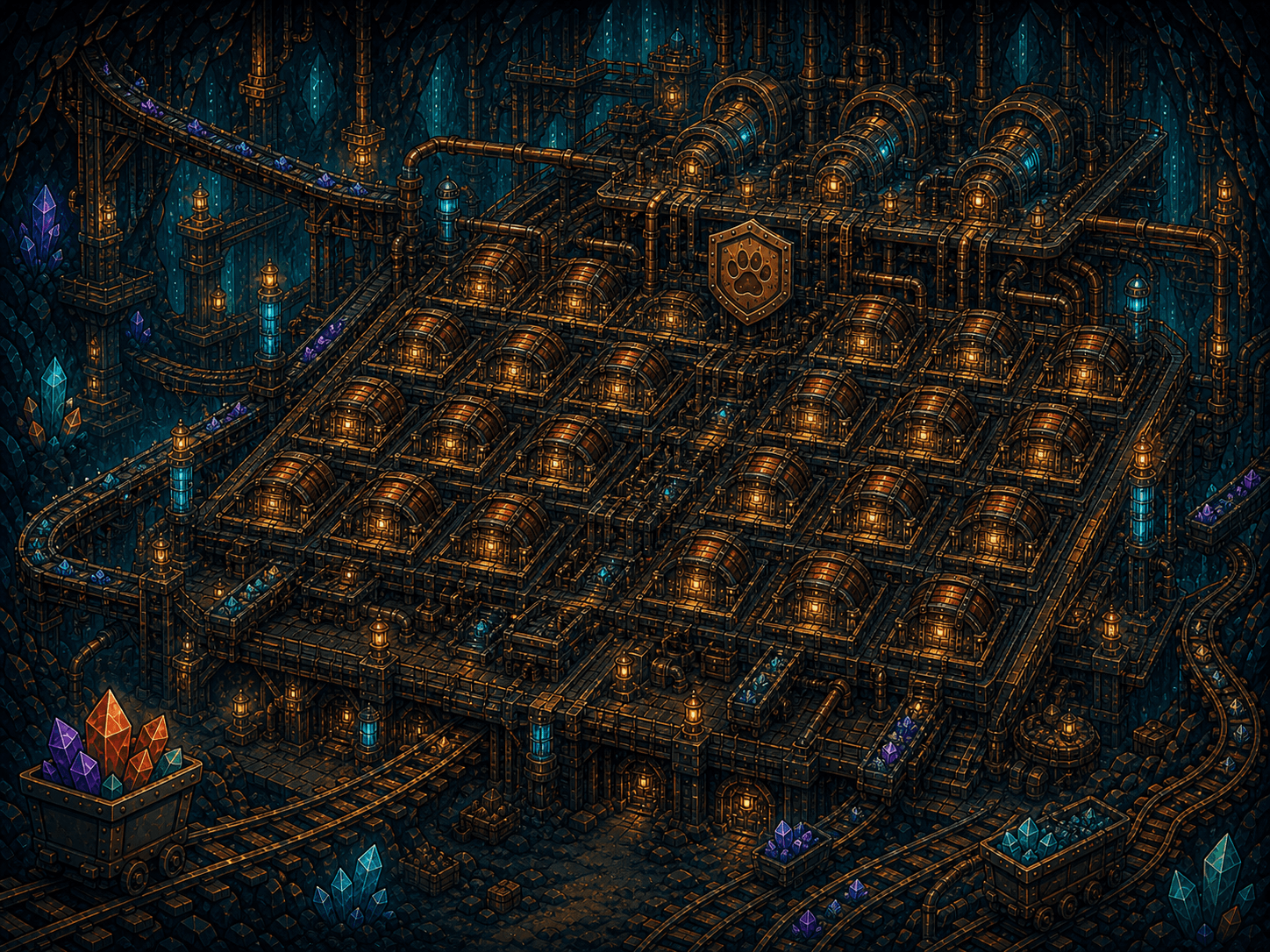 Howlworks Plant facility illustration