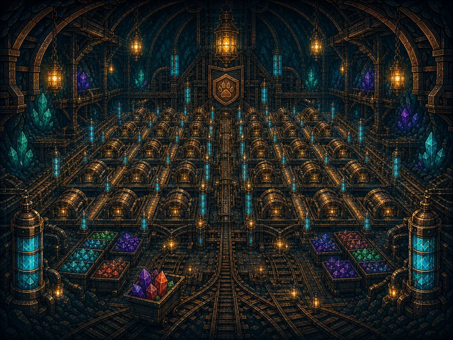 T8 · Alpha Mining Hall