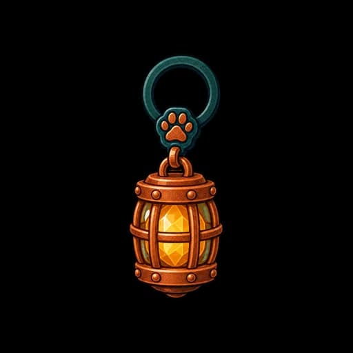 Lantern Collar Tag