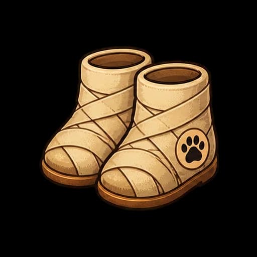 Canvas Paw Wraps