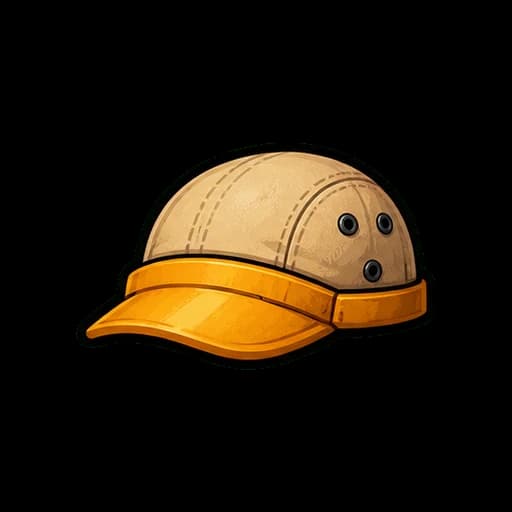 Canvas Cap Helmet