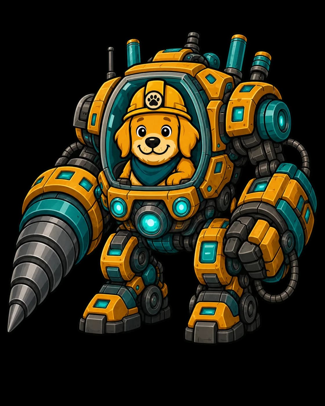 Giga Drill Dog, tier 13 Doggy Miner