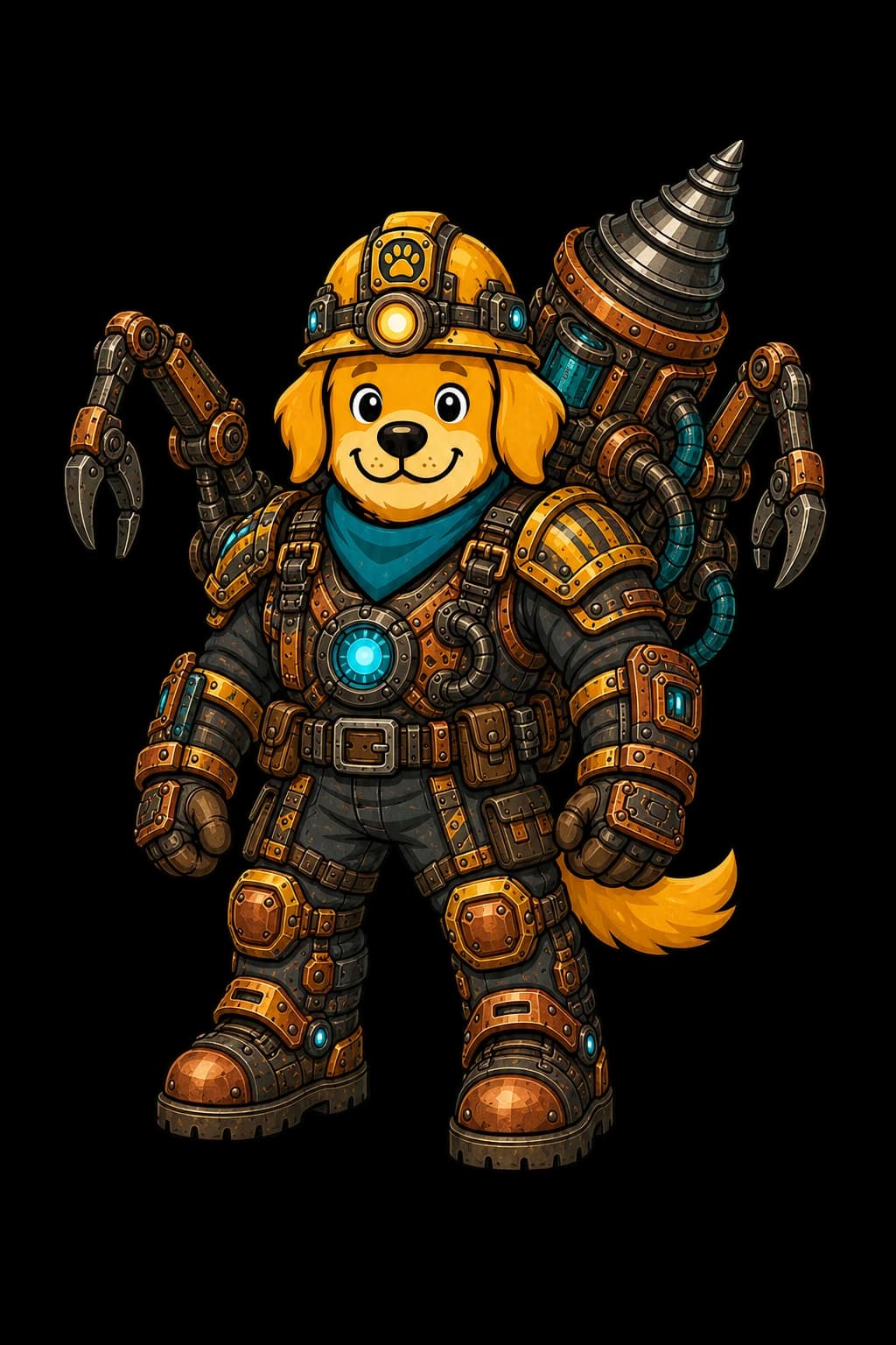 Omega Excavator, tier 21 Doggy Miner