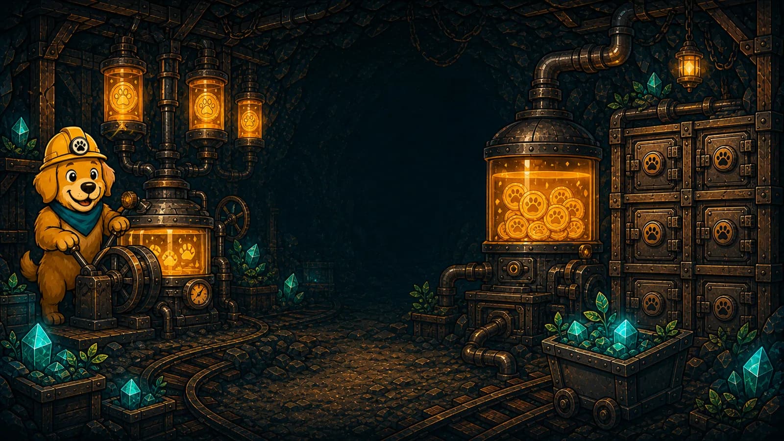 Farm reward vault